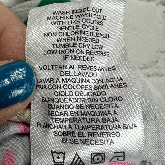 Nickelodeon JoJo Siwa Unicorn Soft Play Dress Girls Gray Stars sz XS 4-5 GUC - Picture 4 of 6